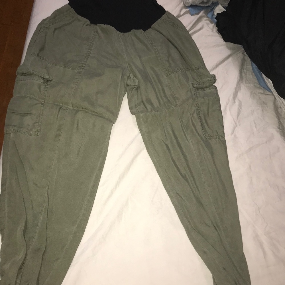 Shein Maternity Silk like pants